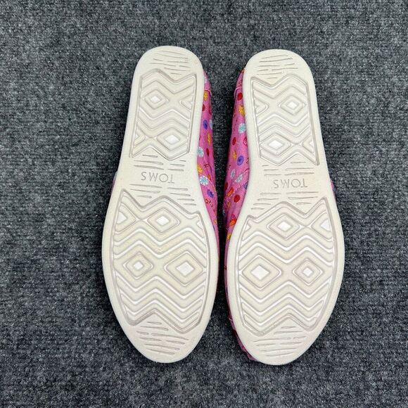 Toms Alpargata Candy Land Shoes Women's 8.5 Pink Slip On Comfort Loafer Sneakers - Picture 9 of 11